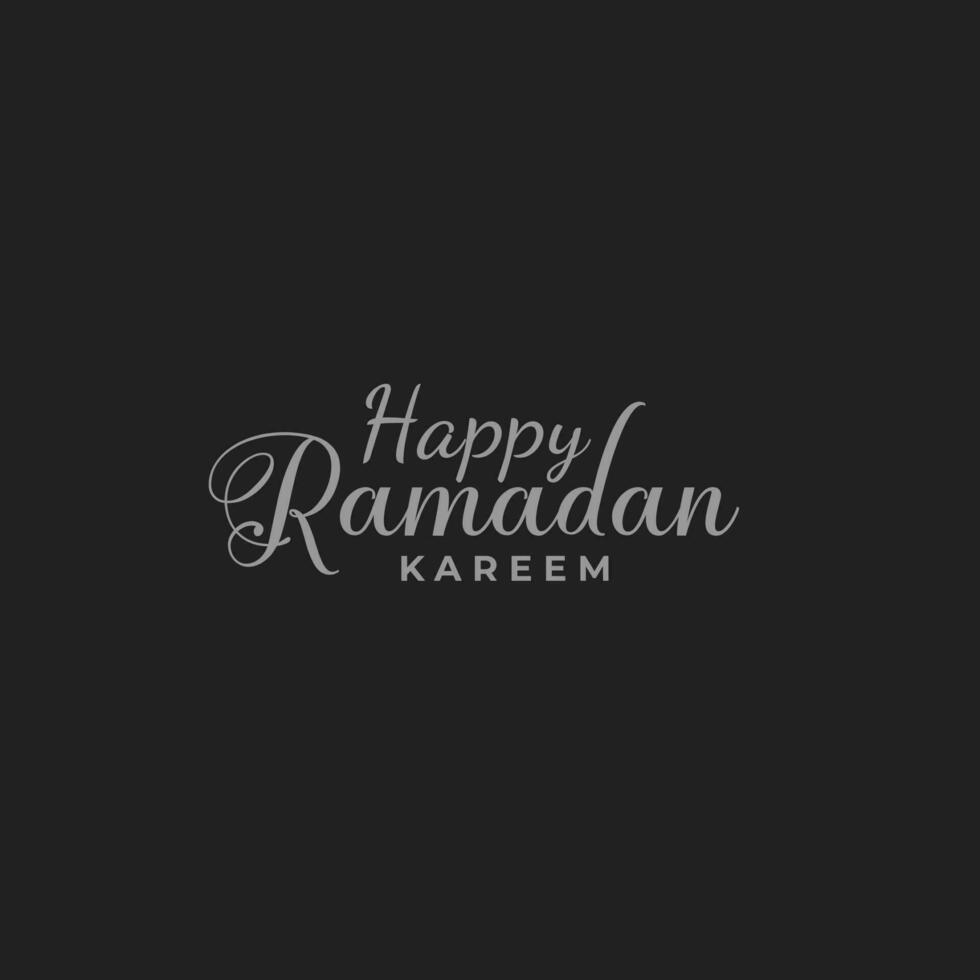 Ramadan kareem, astratto, monocromo, Ramadan desideri carte vettore