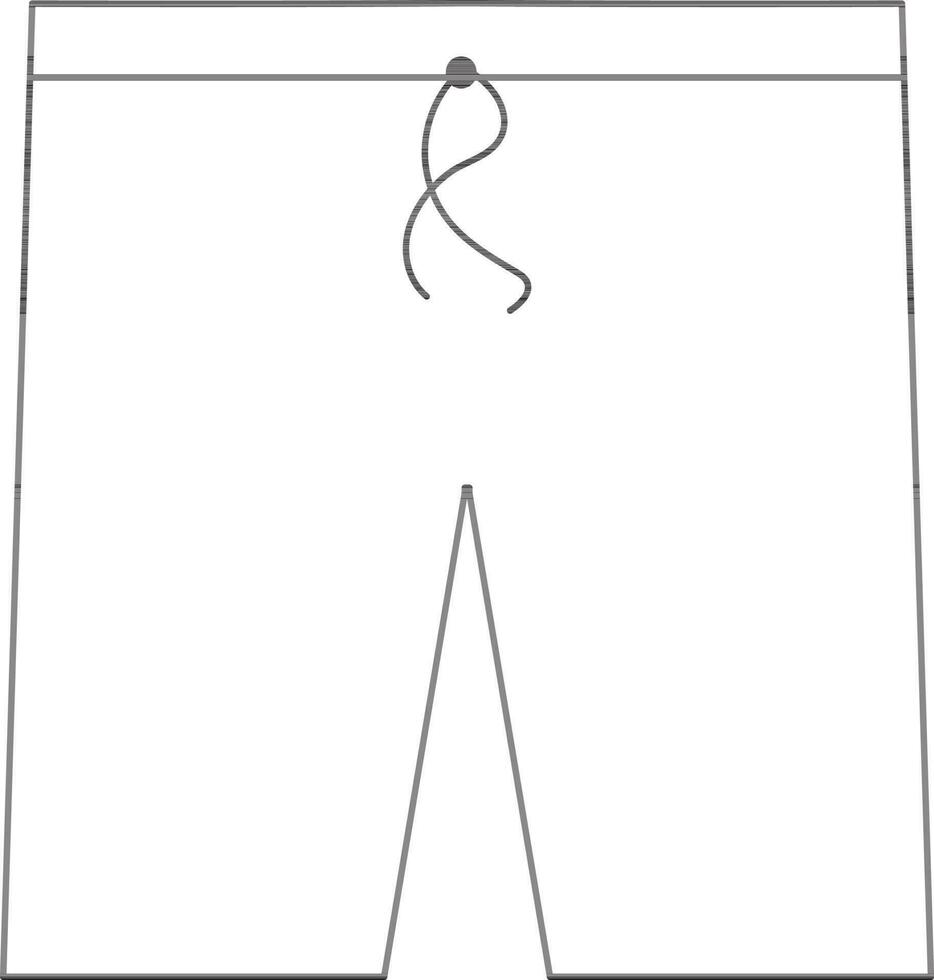 corto ansimare icona nel nero schema. vettore