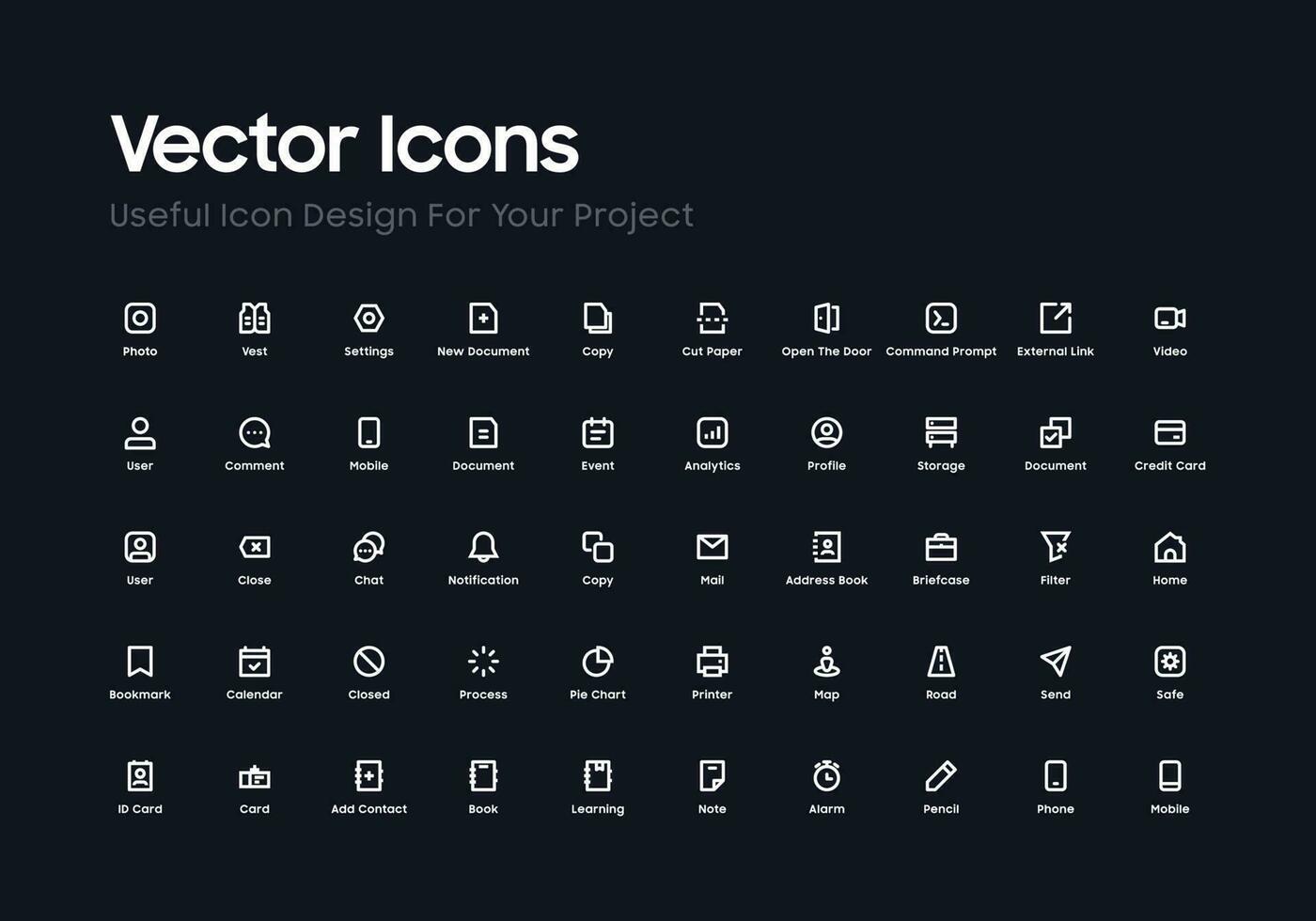 utile vettore icona design per il tuo progetto