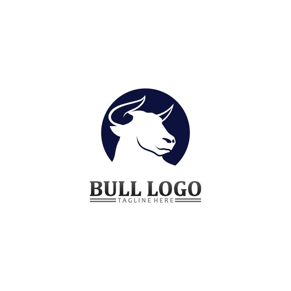 testa di bufalo toro, mucca, logo della mascotte animale vettore di design per bufalo corno sportivo, animale, mammiferi, logo della testa, selvaggio, matador