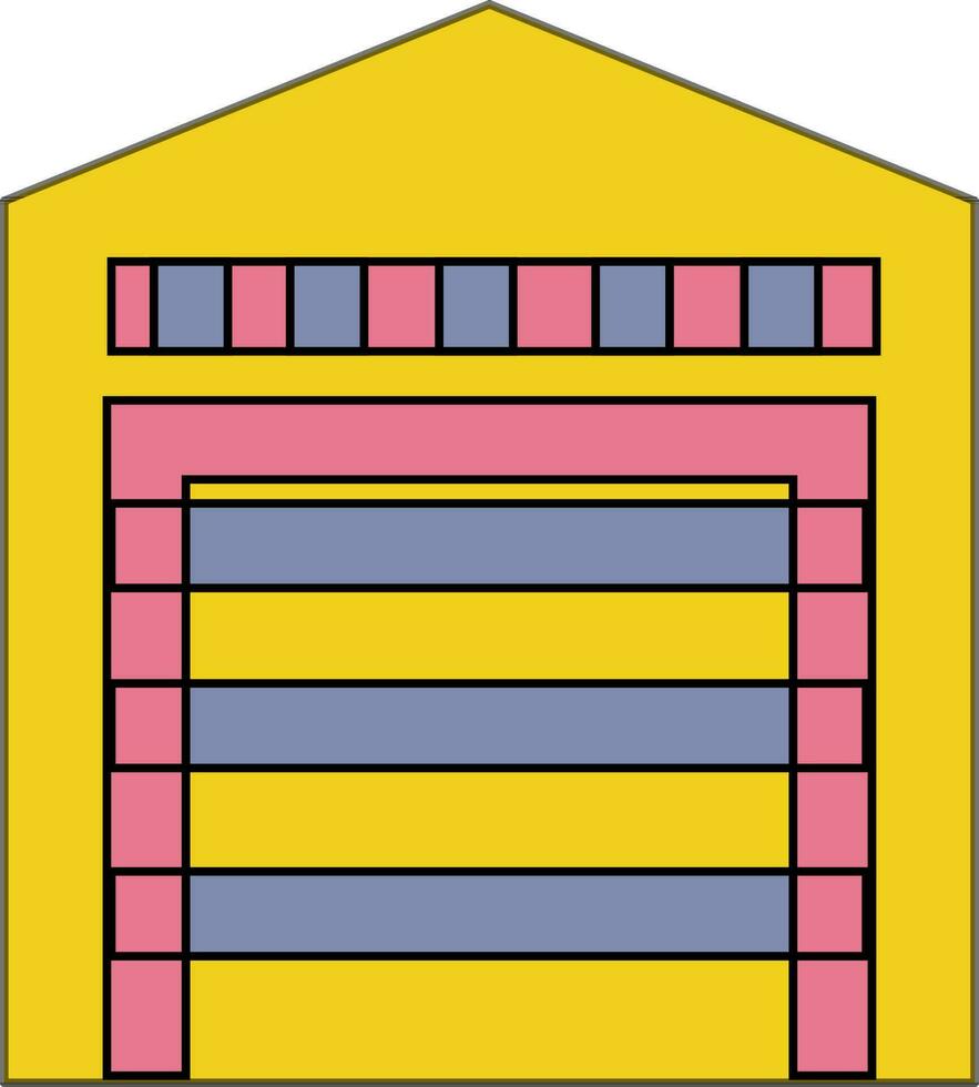 illustrazione di un' magazzino icona o simbolo. vettore