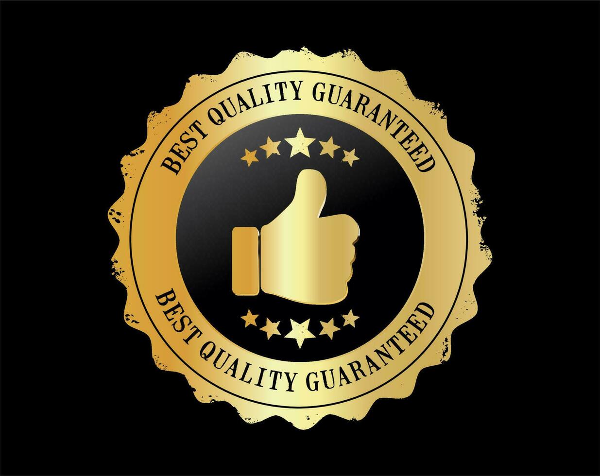 premio qualità migliore qualità garantito distintivo vettore illustrazione
