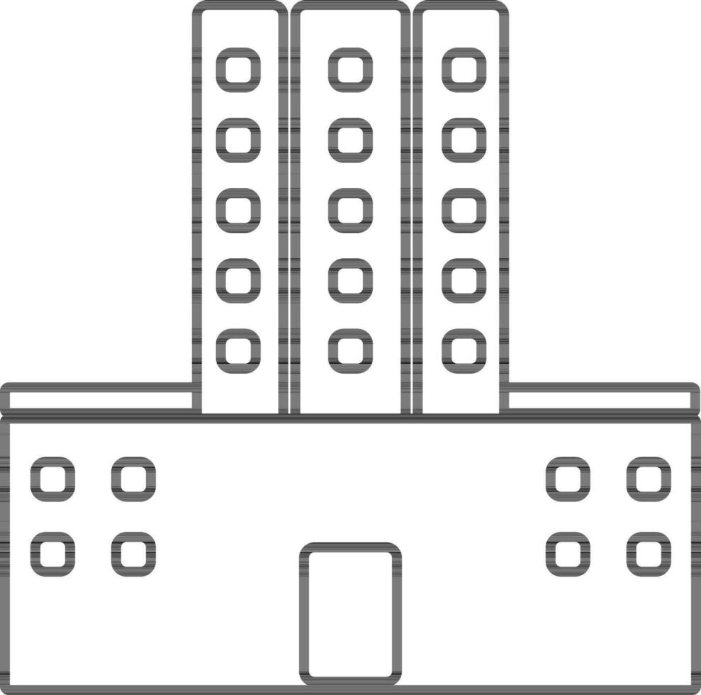 piatto stile illustrazione di costruzione. vettore