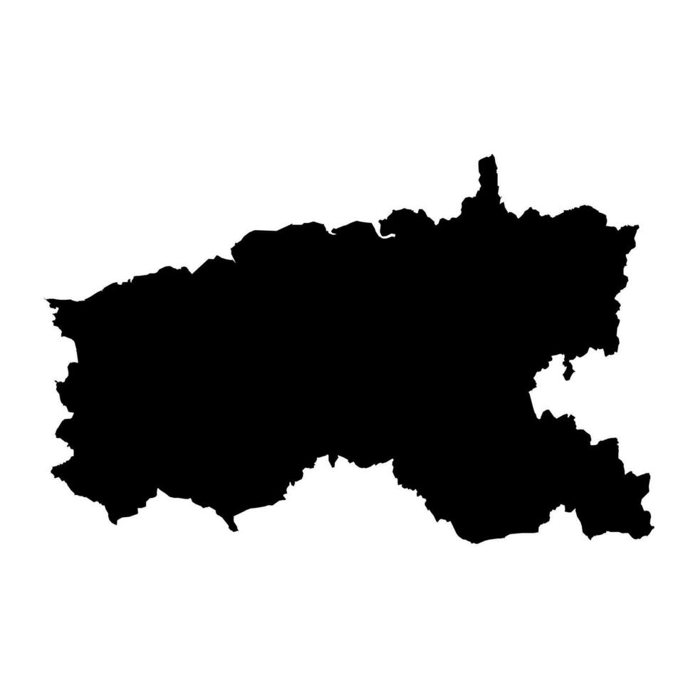 contea filastrocca carta geografica, amministrativo contee di Irlanda. vettore illustrazione.
