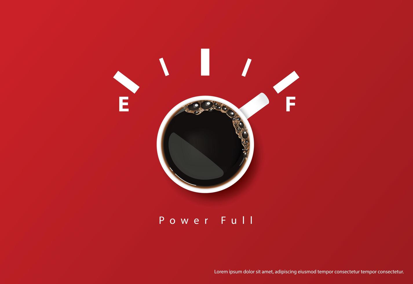 illustrazione di vettore dei volantini della pubblicità del manifesto del caffè