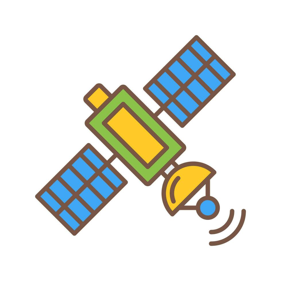 satelite vettore icona