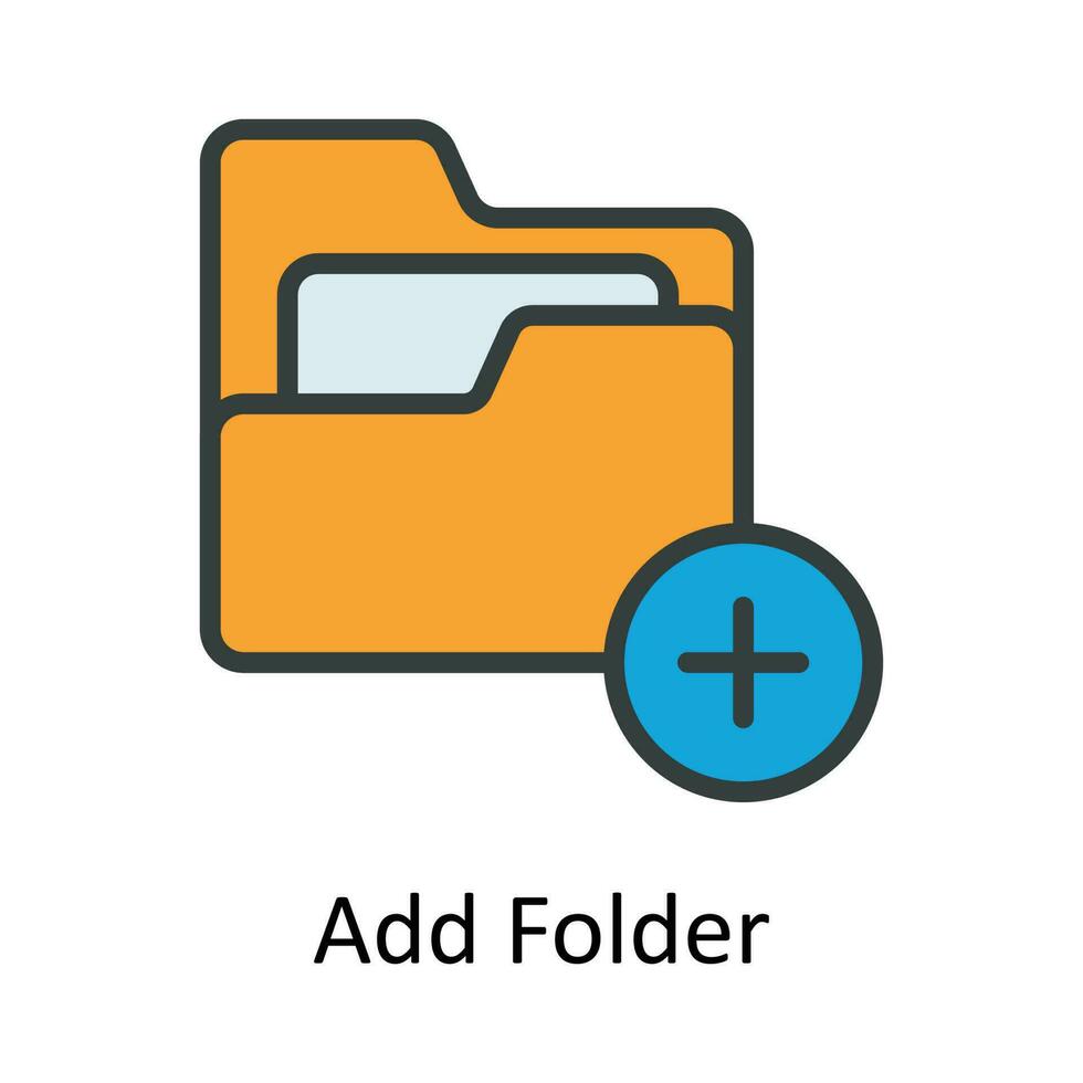 Inserisci cartella vettore riempire schema icona design illustrazione. utente interfaccia simbolo su bianca sfondo eps 10 file