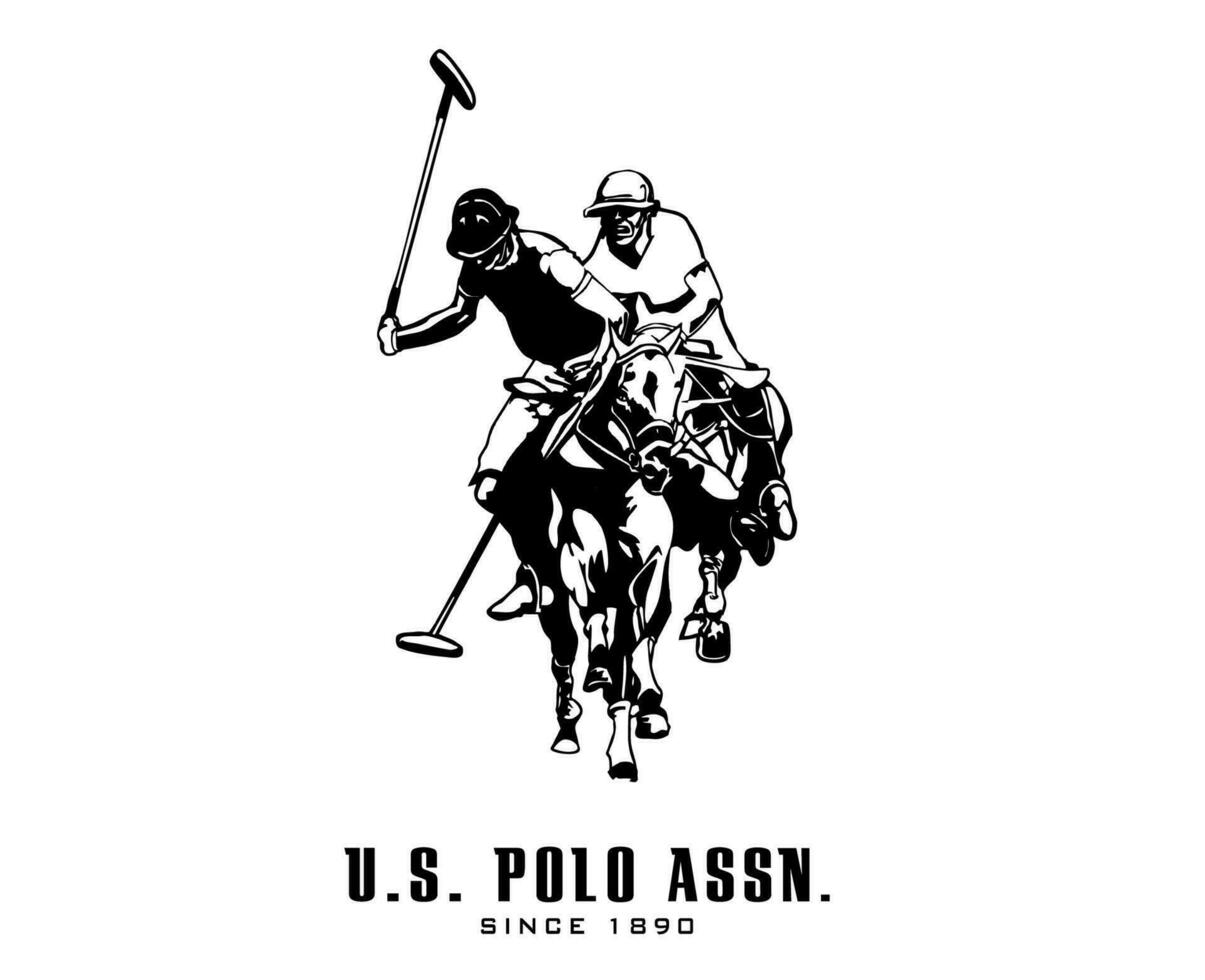 noi polo ass marca logo con nome nero simbolo Abiti design icona astratto vettore illustrazione