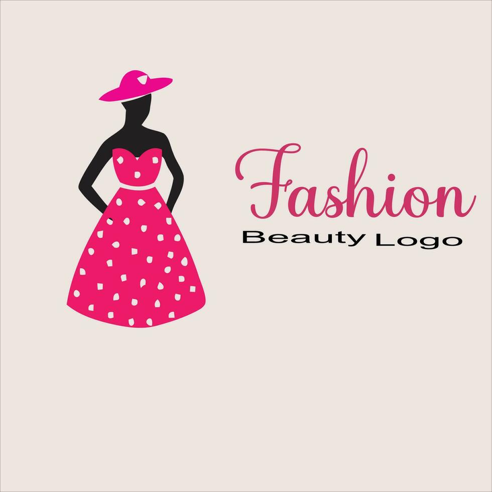 moda logo creativo donne bellezza vita salone bellezza logo vettore