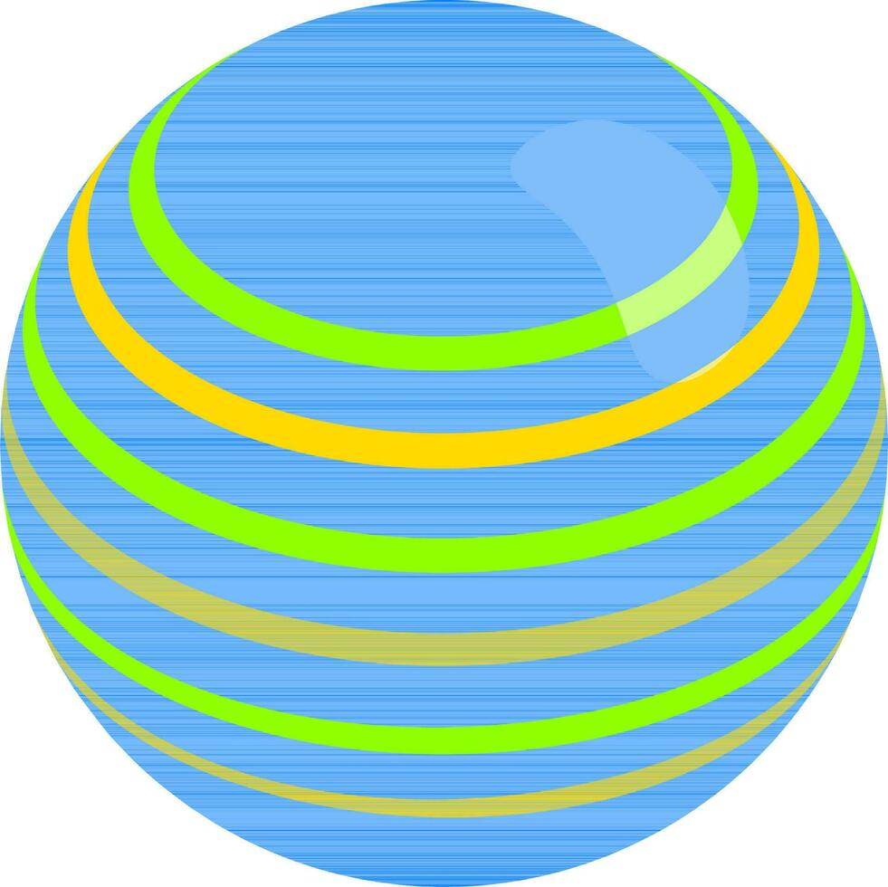 illustrazione di un' palla isometrico icona. vettore