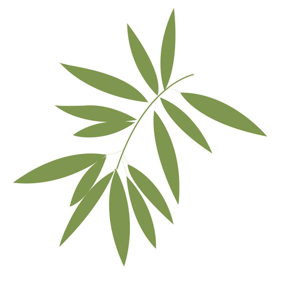 oliva ramo. semplice icona per il tuo design. vettore illustrazione.
