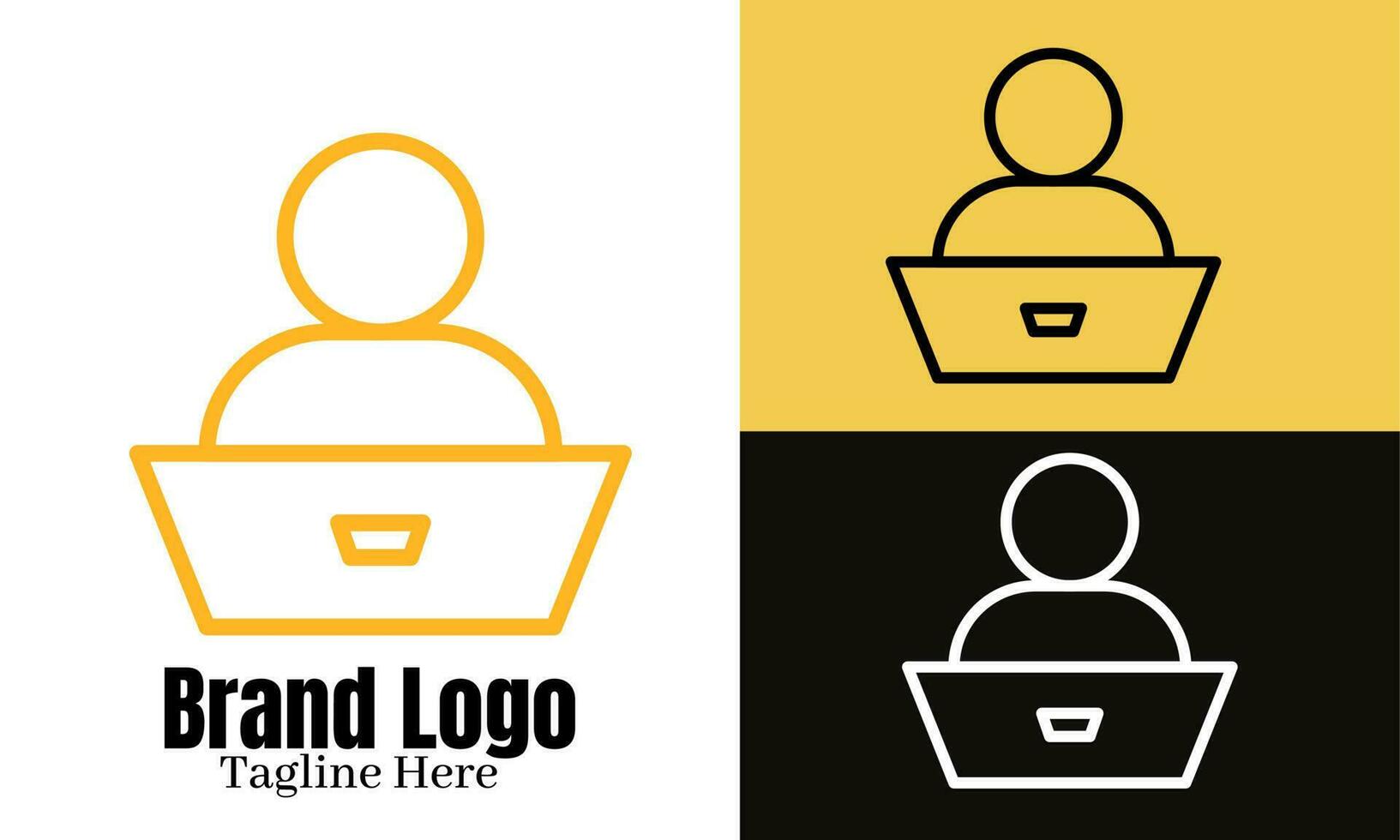 Internet logo vettore design illustrazione, marca identità emblema
