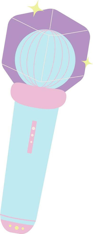 kpop lightstick illustrazione vettore