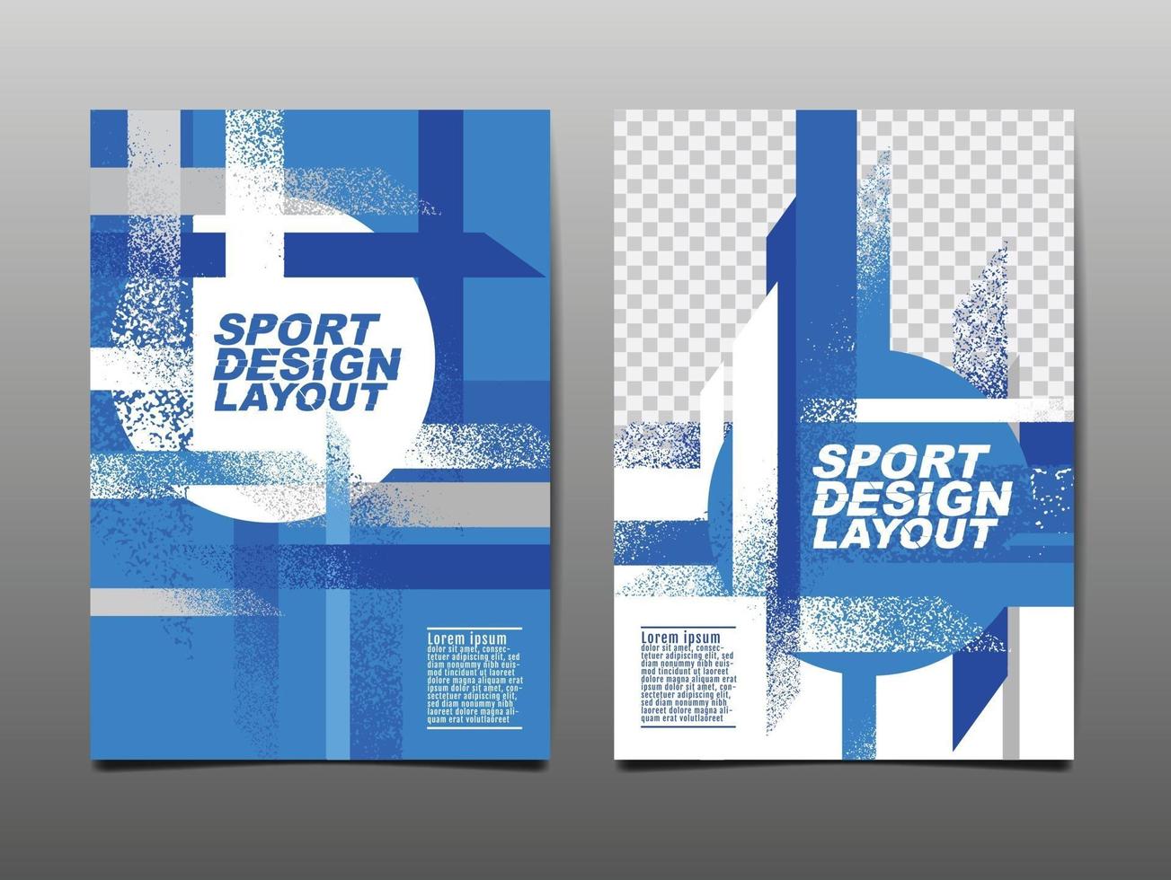 sfondo di sport design layout modello design sport vettore