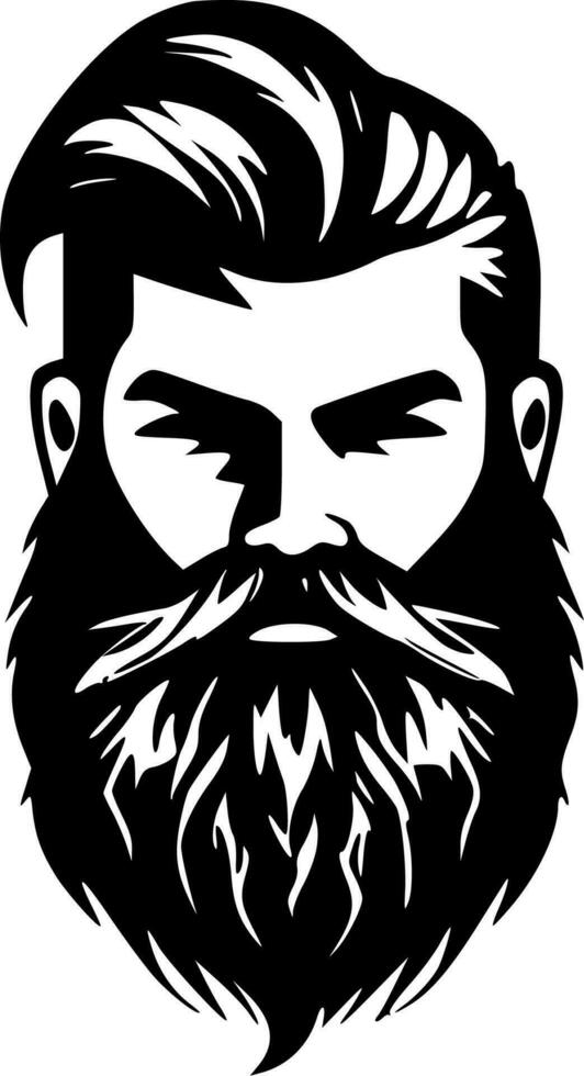 barba - alto qualità vettore logo - vettore illustrazione ideale per maglietta grafico