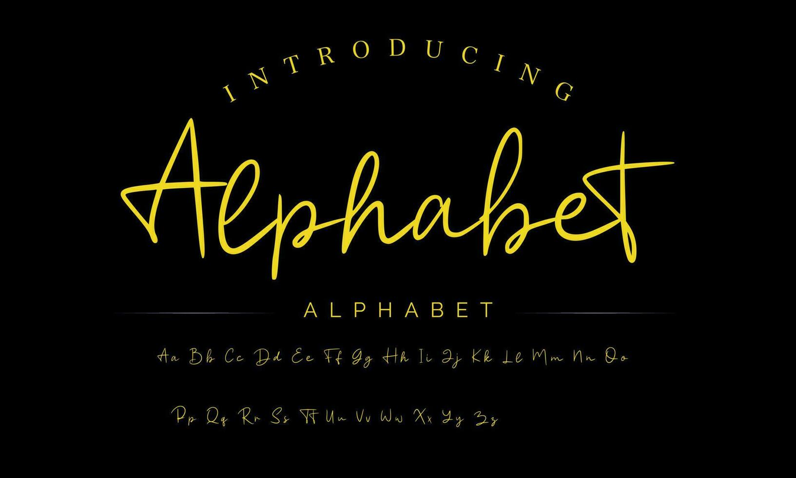 lettering firma font isolato su grigio sfondo. brus stile alfabeto. vettore logo lettere.