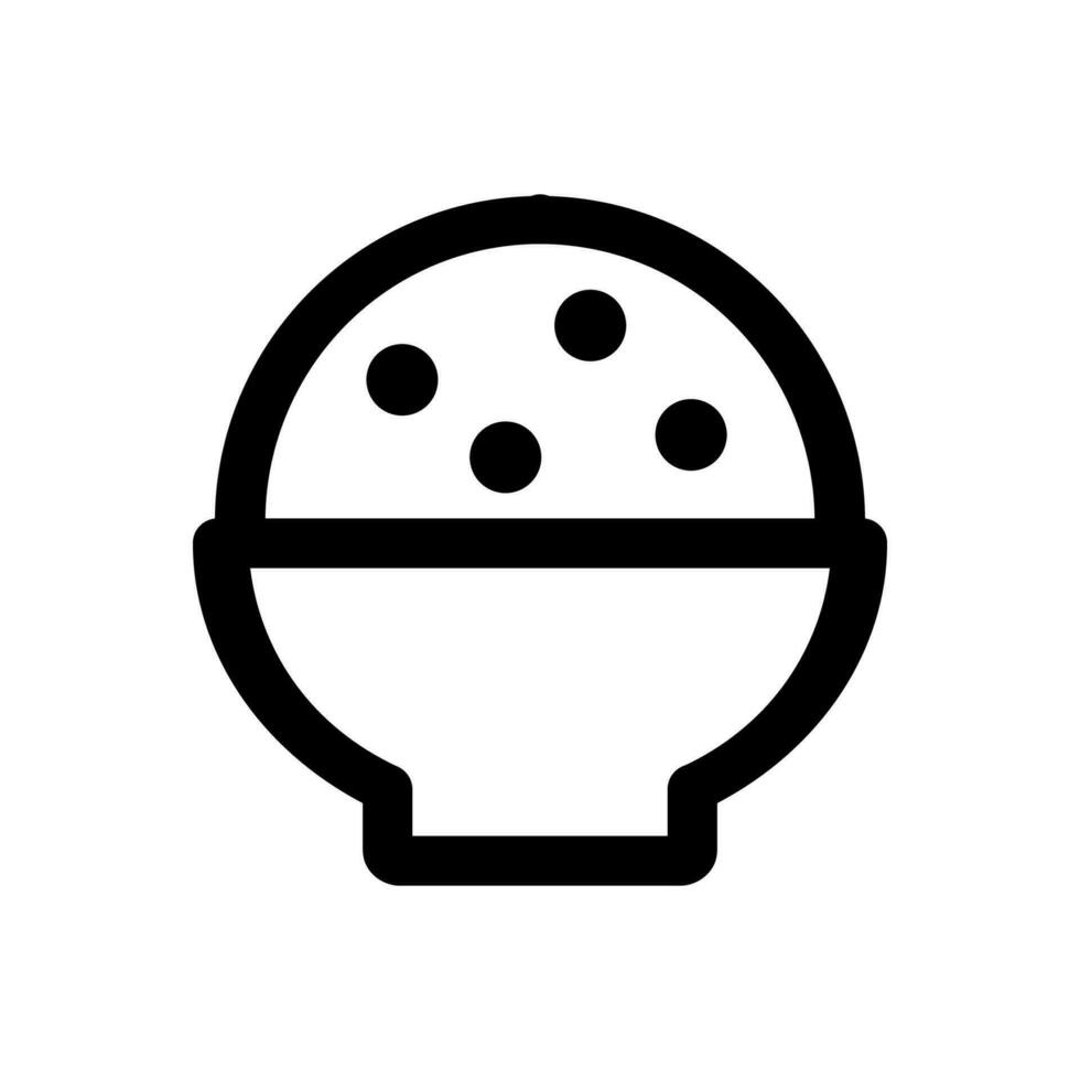 cibo icona vettore illustrazione logo modello per molti scopo. isolato su bianca sfondo. strada cibo lineare icone