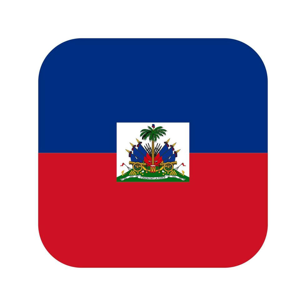 Haiti bandiera semplice illustrazione per indipendenza giorno o elezione vettore