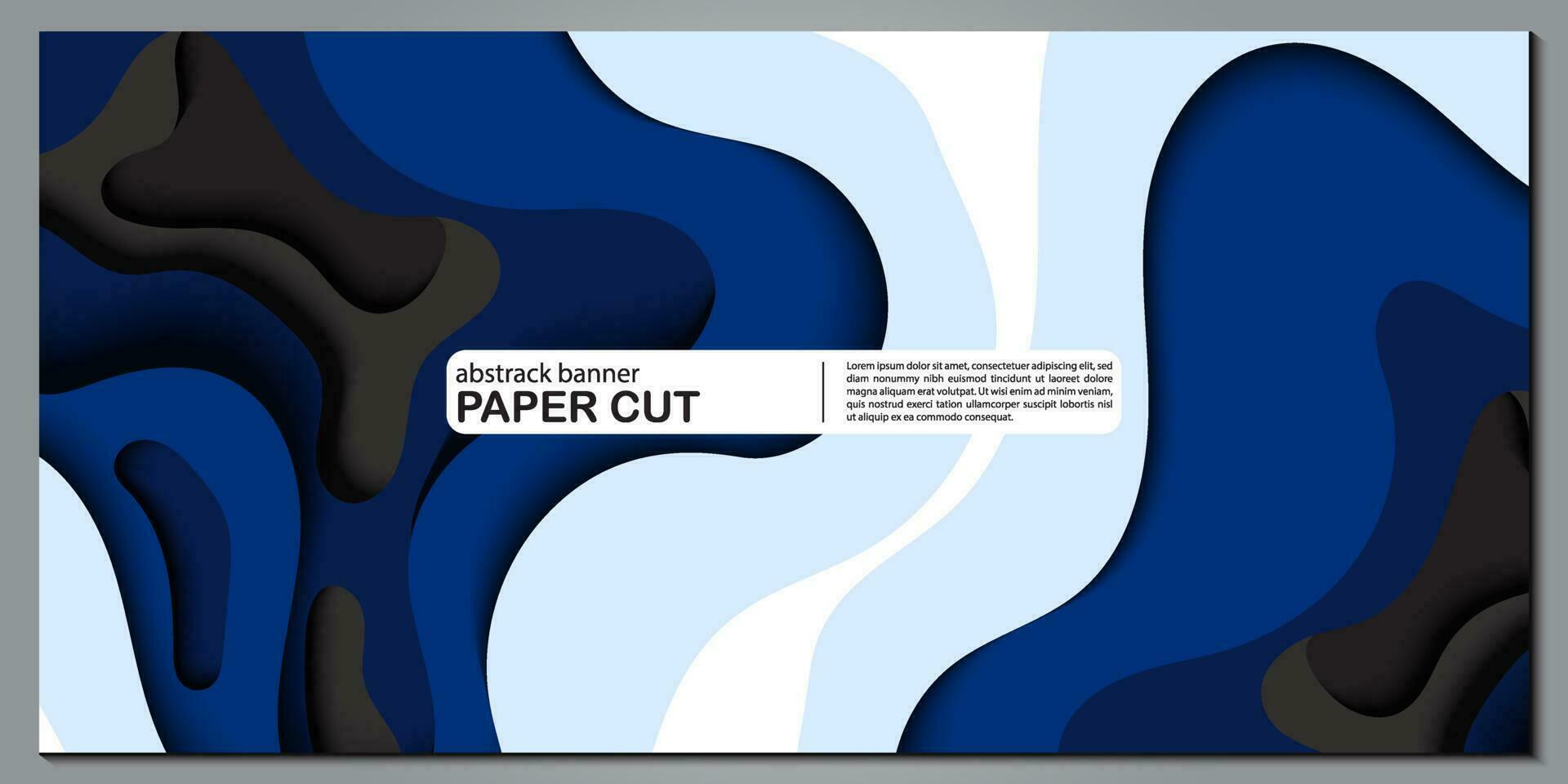 moderno astratto carta tagliare su sfondo per sito web, striscione, sfondo, opuscolo, manifesto. vettore