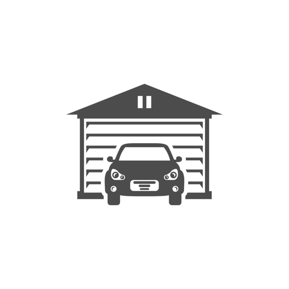 box auto edificio logo design vettore ispirazione, logo elemento illustrazione.