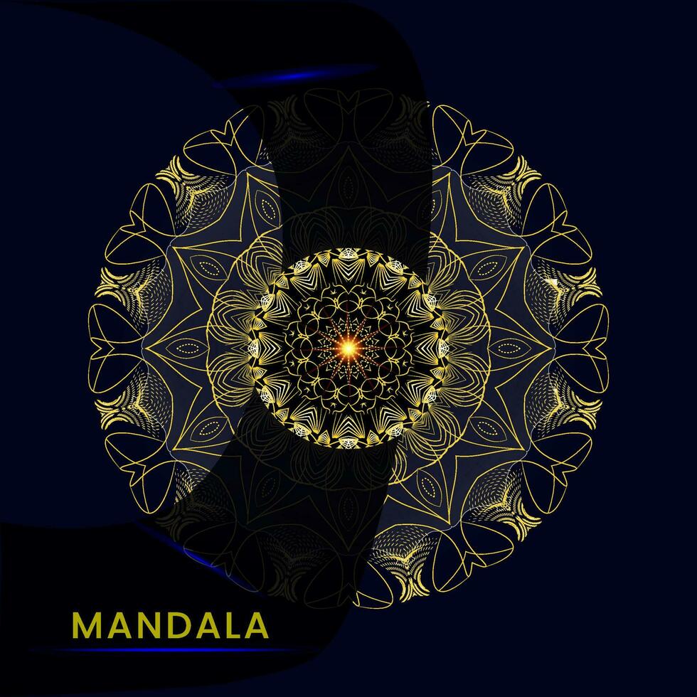 mandala modello per tessile per Stampa pronto vettore