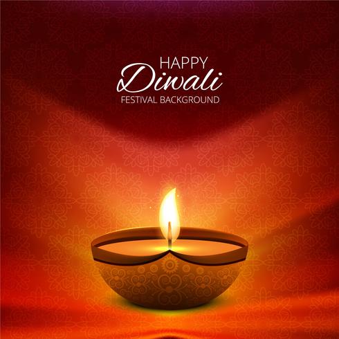 Bello fondo brillante astratto di diwali vettore