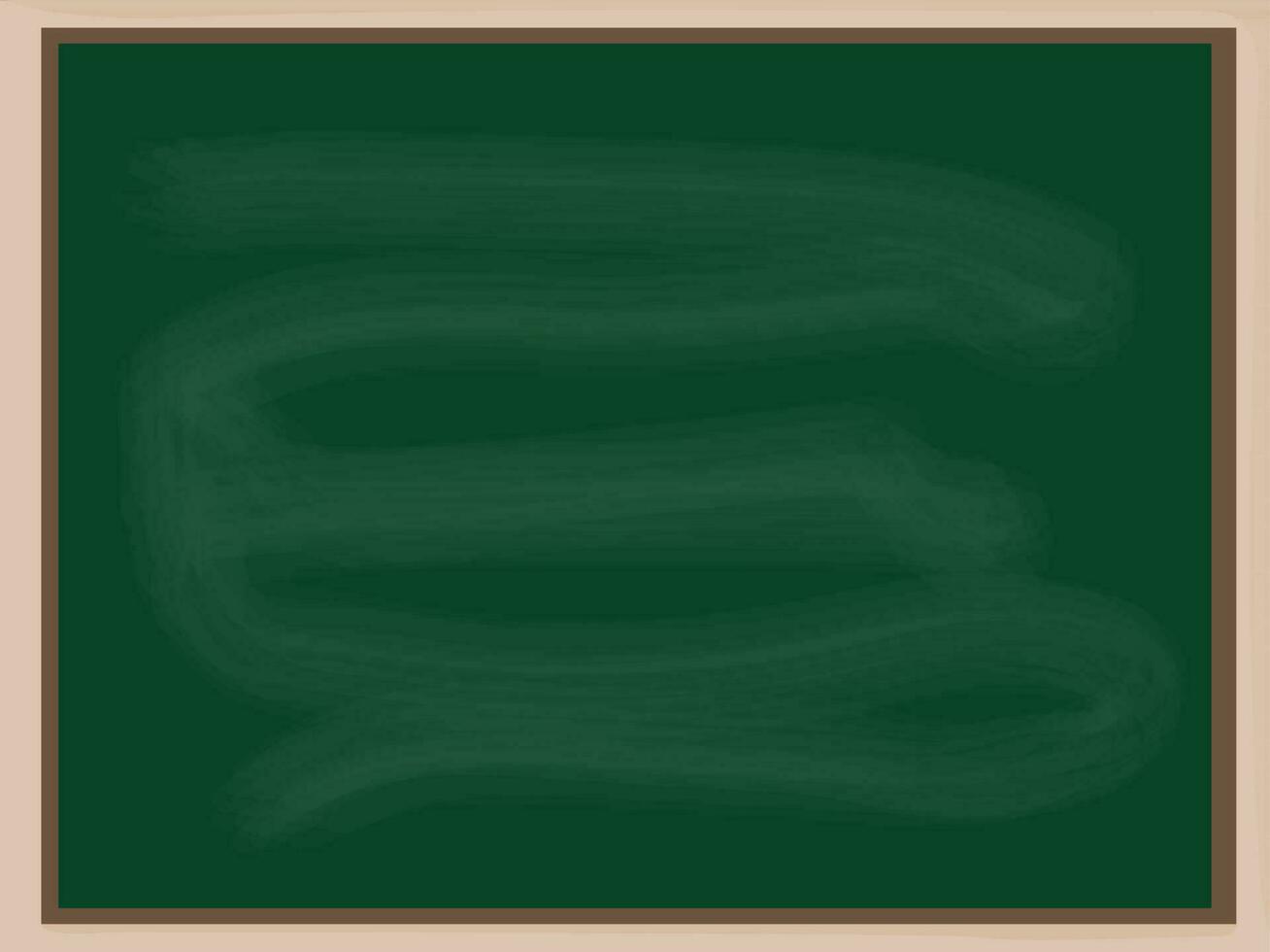 vettore illustrazione di verde scuola vuoto lavagna con copia spazio isolato su bianca sfondo