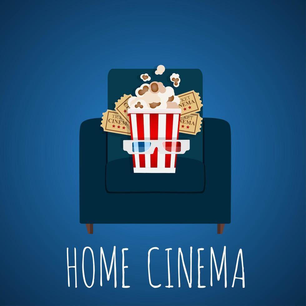 sfondo astratto home cinema vettore