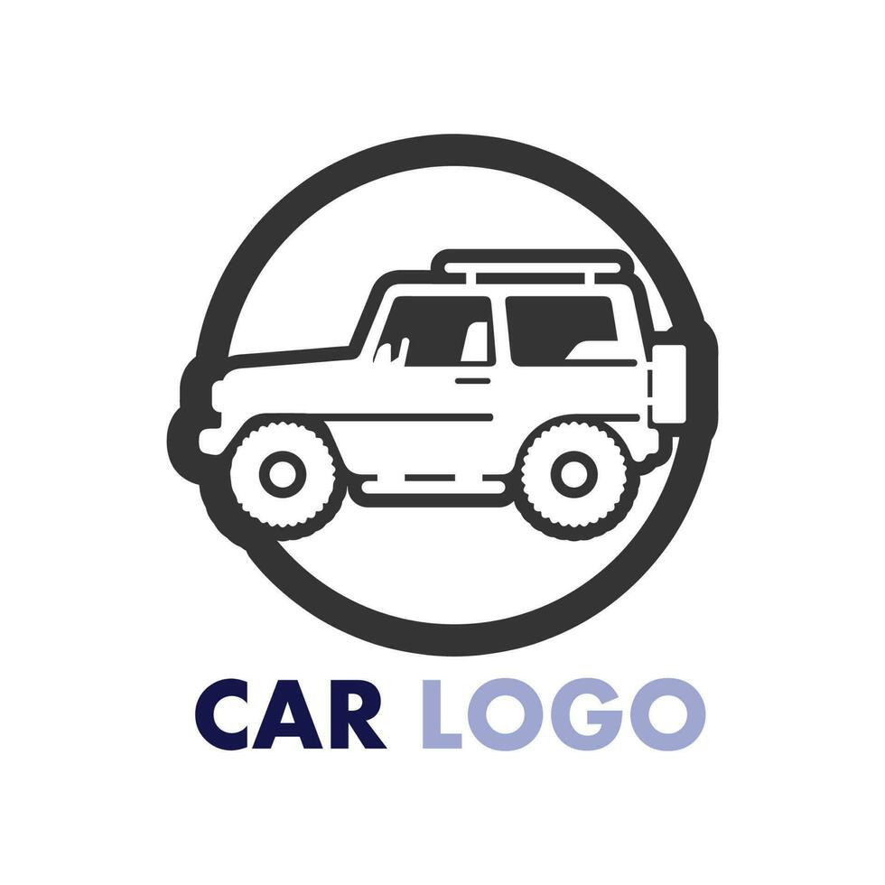 auto auto logo design con il concetto di auto sportiva veicolo icona silhouette.vector illustrazione modello di progettazione. vettore