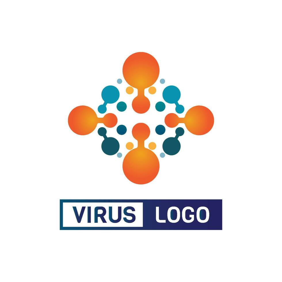 virus corona virus vettore e maschera logo design vettore virale e design icona simbolo