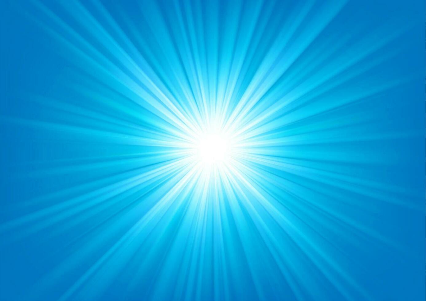 blu leggero splendente su luminosa sfondo, vettore illustrazione