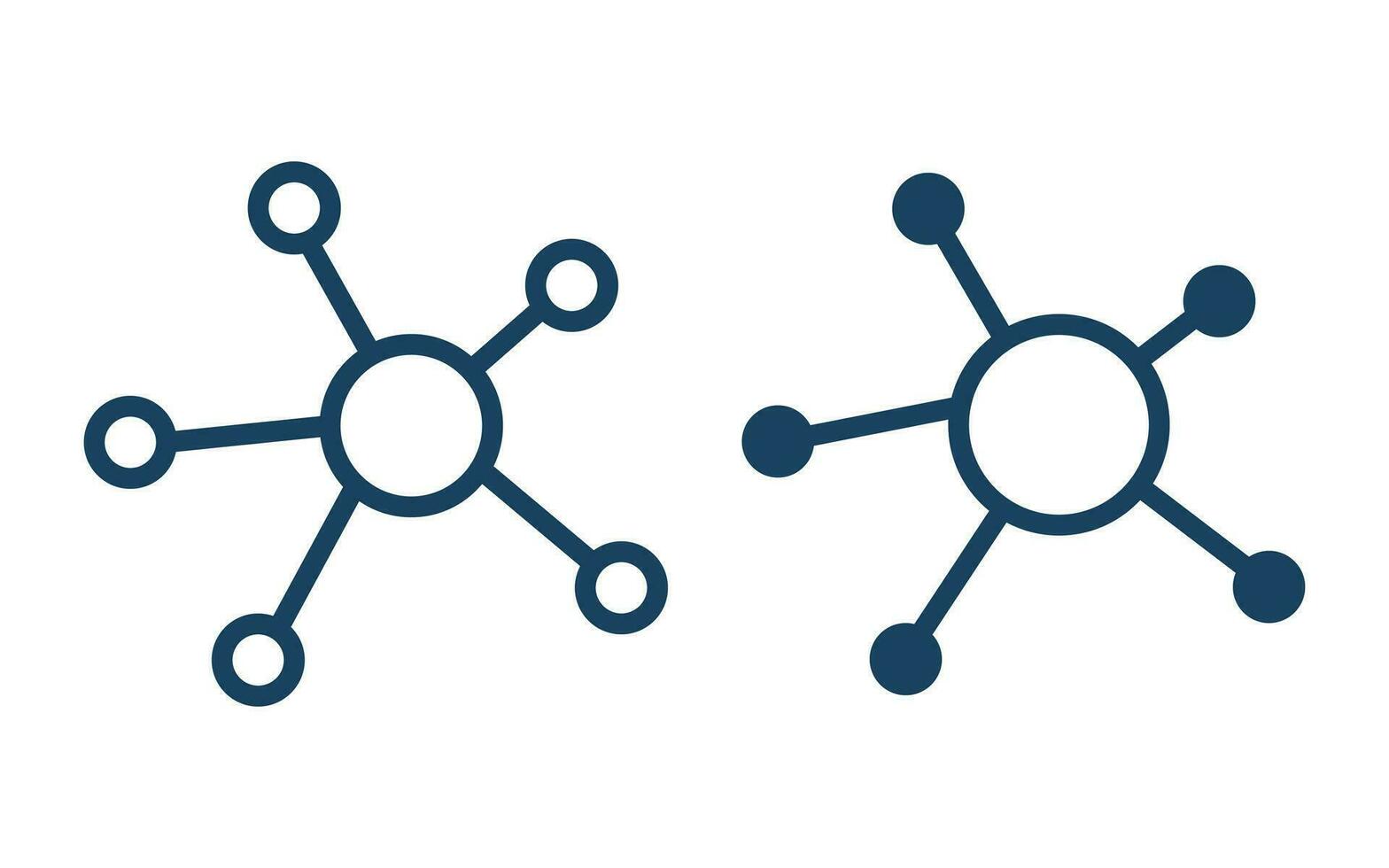 connessioni vettore icona, glifo icona. Rete vettore glifo piatto icona. utilizzabile per ragnatela e Software interfacce.