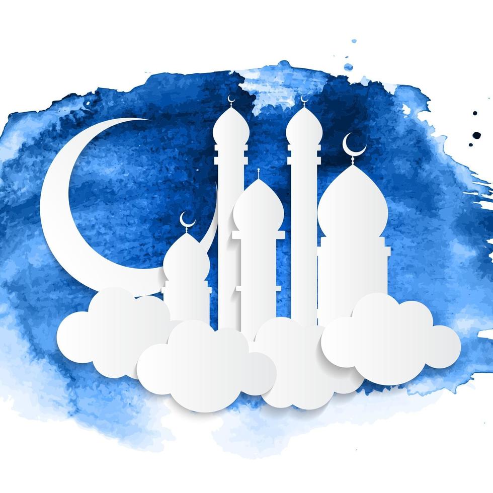 disegno di sfondo ramadan kareem vettore