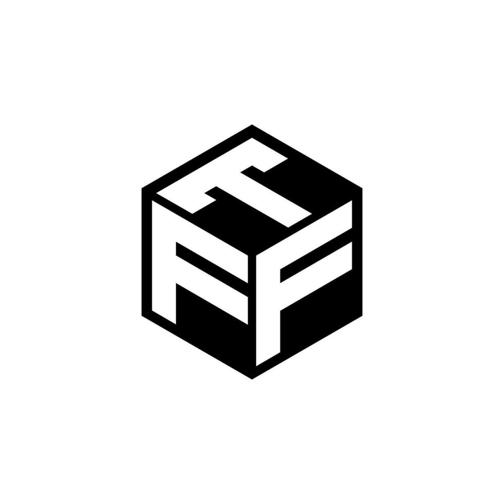 fft lettera logo design nel illustrazione. vettore logo, calligrafia disegni per logo, manifesto, invito, eccetera.