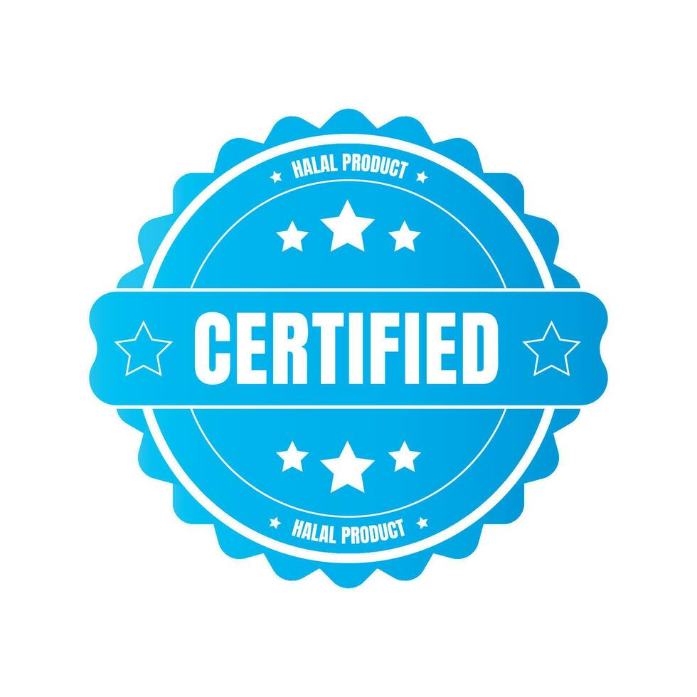 certificato distintivo francobollo disegno, approvato distintivo sigillo, accettato distintivo francobollo vettore
