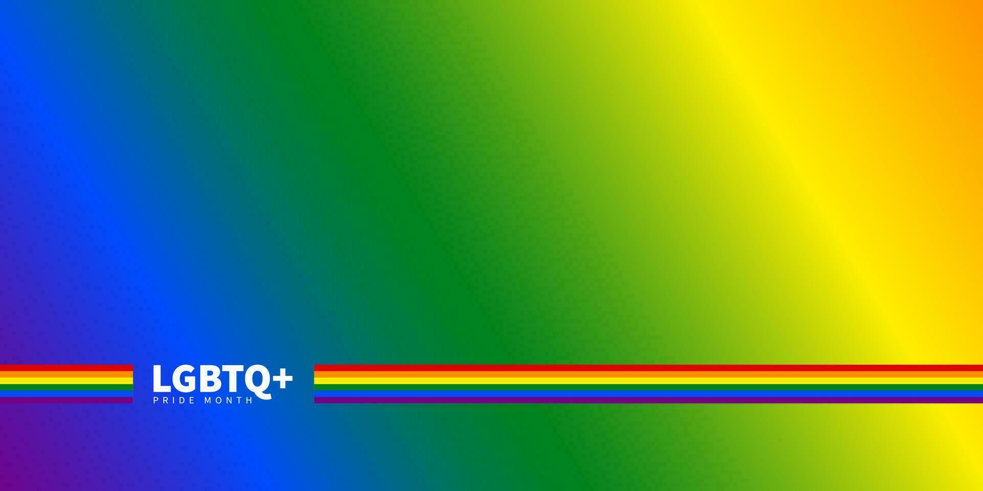 orgoglio lgbt elemento clip arte colorato arcobaleno LGBTQ orgoglio mese celebrazione sfondo sociale media vettore