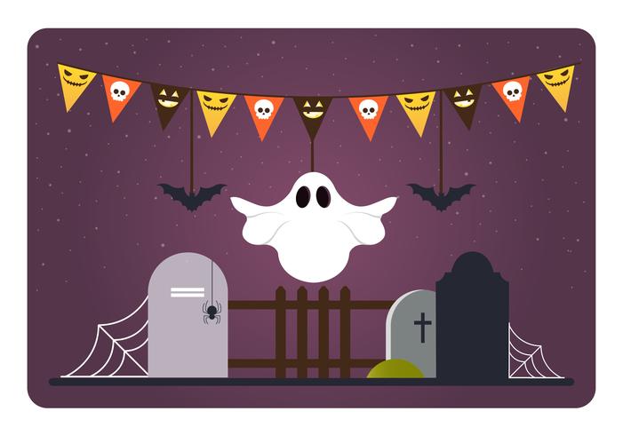 Vector elementi di Halloween e accessori