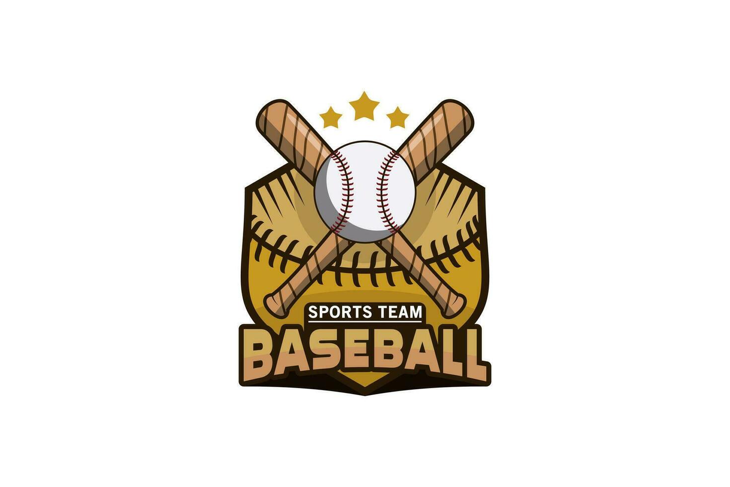 baseball emblema logo disegno, Vintage ▾ baseball sport squadra e campionato simbolo vettore