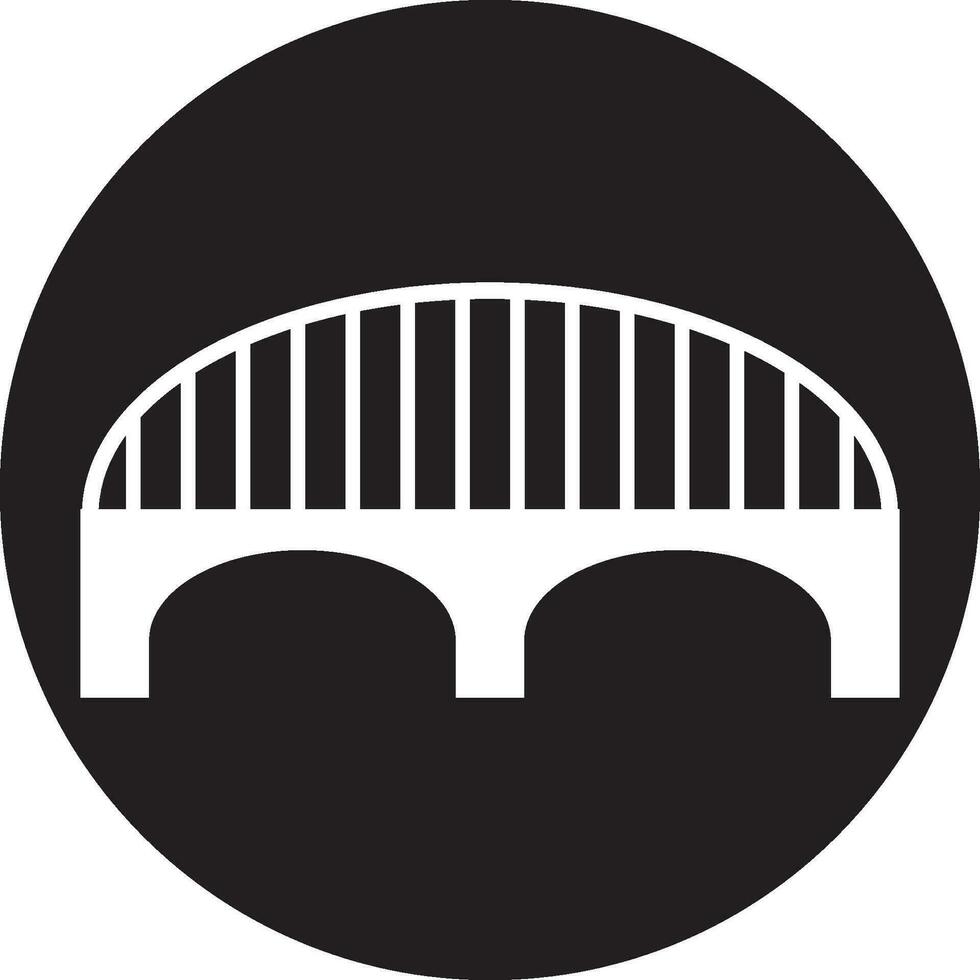 vettore icona ponte