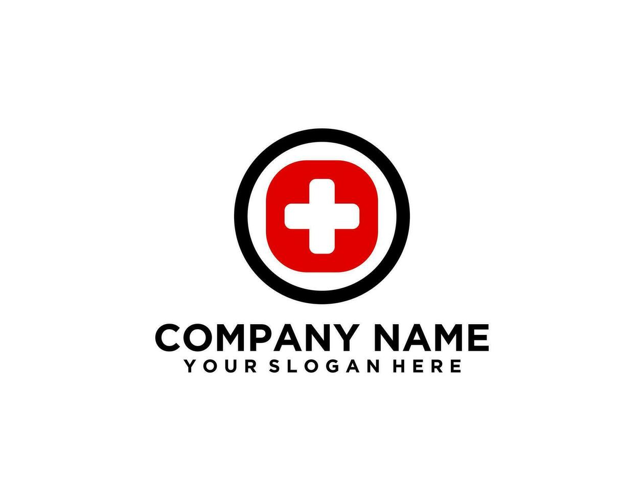 assistenza sanitaria logo design. adatto per il tuo Salute cura azienda o Ospedale. assistenza sanitaria minimalista design logo. elegante vettore logo