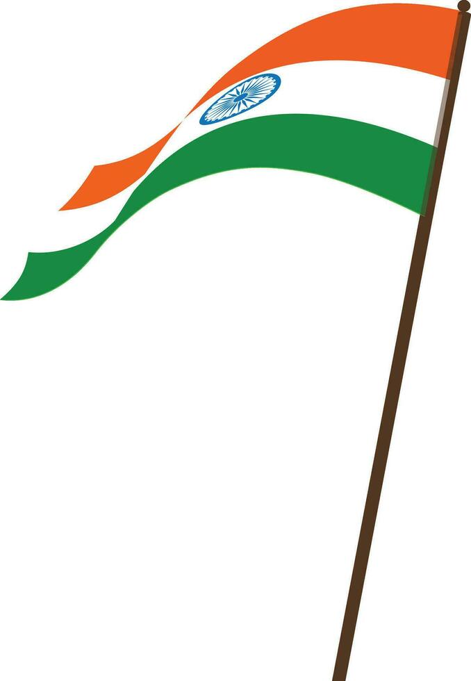 illustrazione di India nazione bandiera icona. vettore