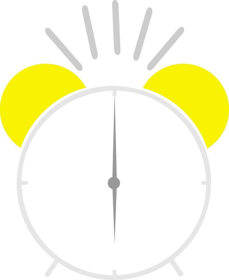 vettore illustrazione di allarme orologio.