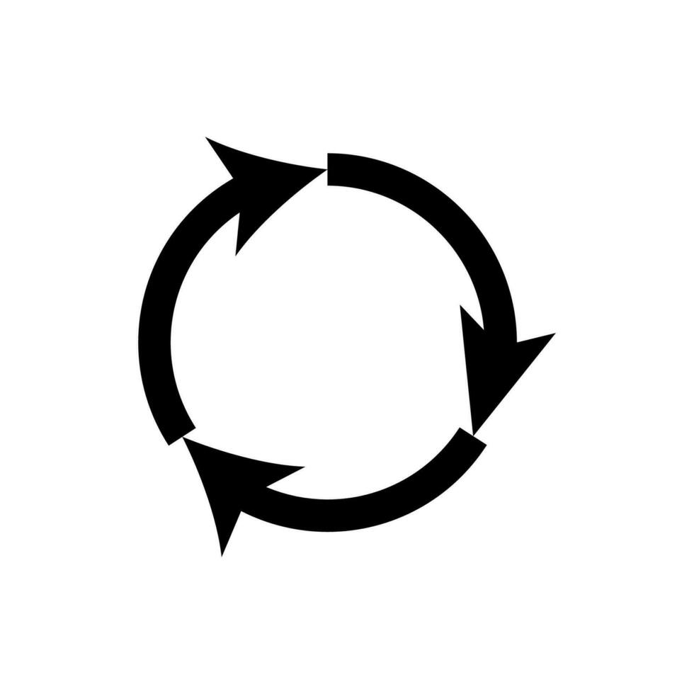singolo icona frecce vettore illustrazione