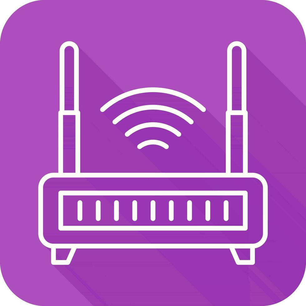 Wi-Fi router vettore icona