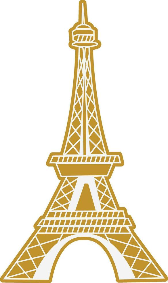 torre eiffel a parigi. vettore