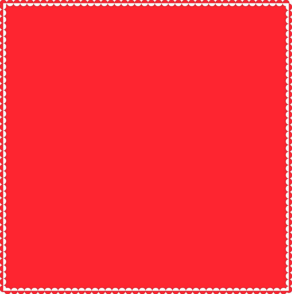 rosso sfondo con bianca confine. vettore