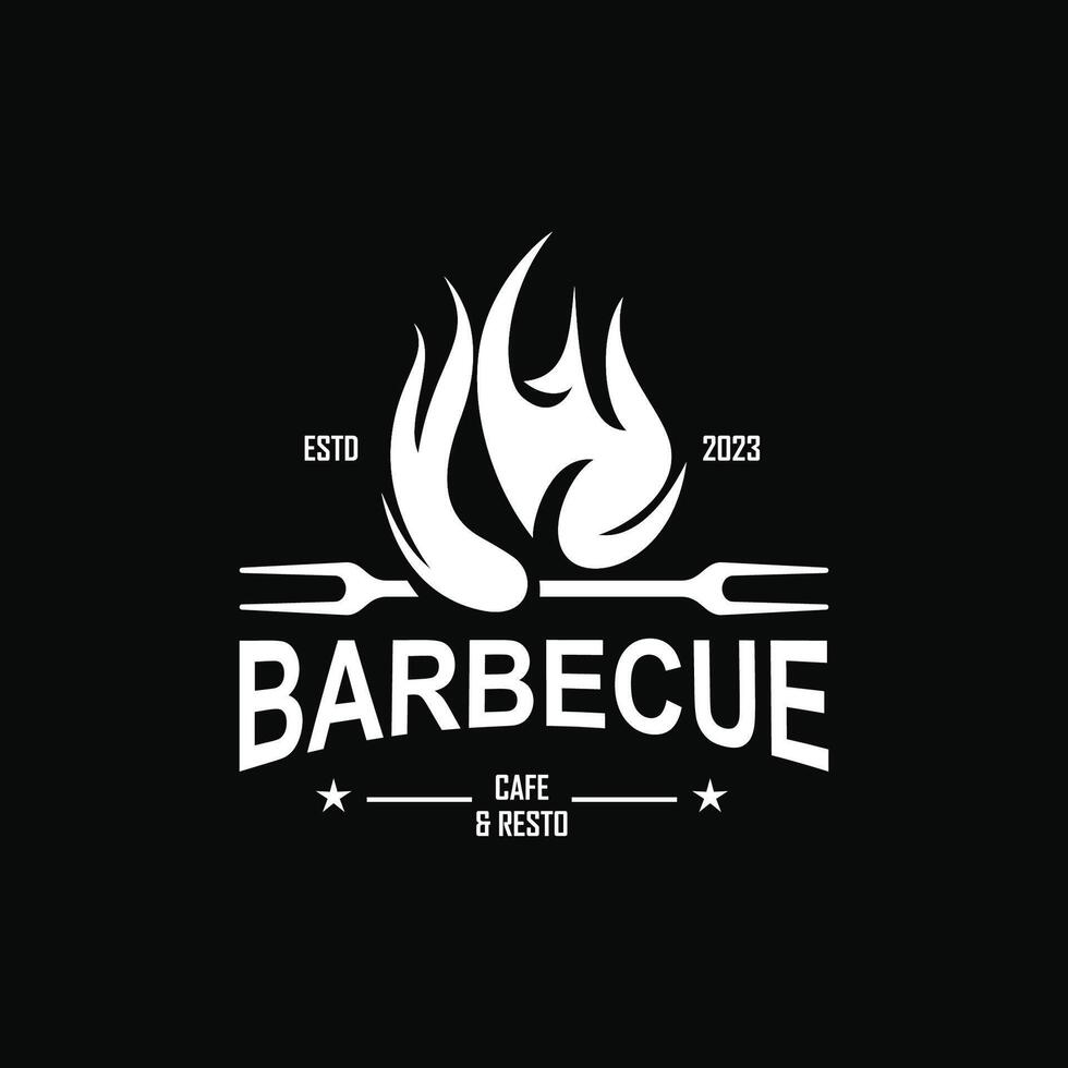 Turco cibo, barbecue, bistecca Casa logo e vettori