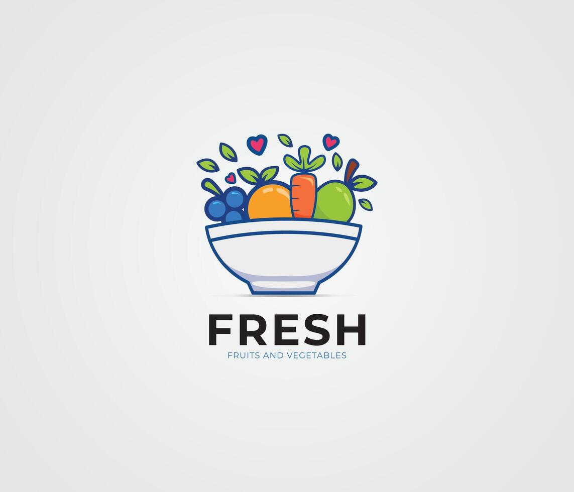 fresco, frutta, verdura, carote, foglia, Limone, organico, logo, vettori