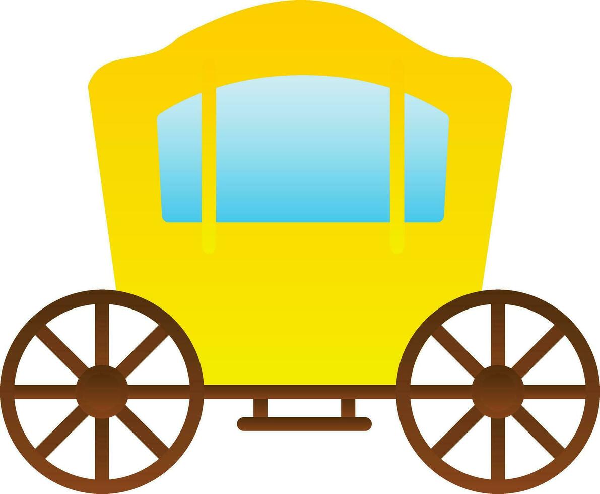 carrozza vettore icona design