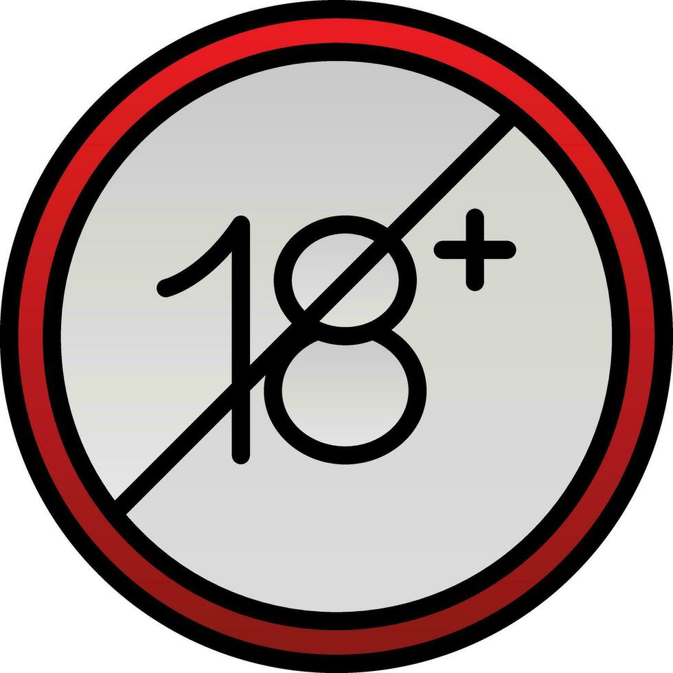 Proibito vettore icona design